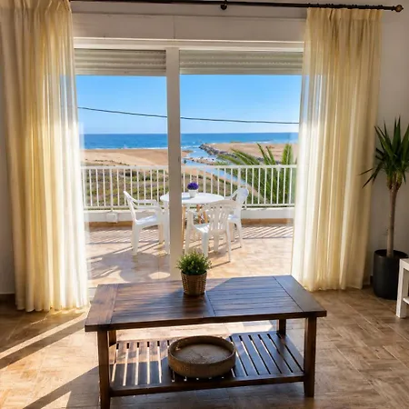 El Refugio Del Mar & En Primera Linea De Playa En Hébergement de vacances Oliva